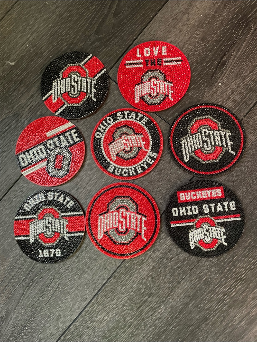 Ohio State Buckeyes Coasters